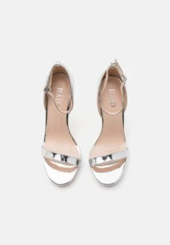 Raid Reagan - High Heeled Sandals - Silver -Raid Shoes Shop 621191ecb45b41b59c232159d1b9de9c