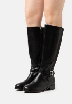 Wide Fit Cynzia - Cowboy/Biker Boots