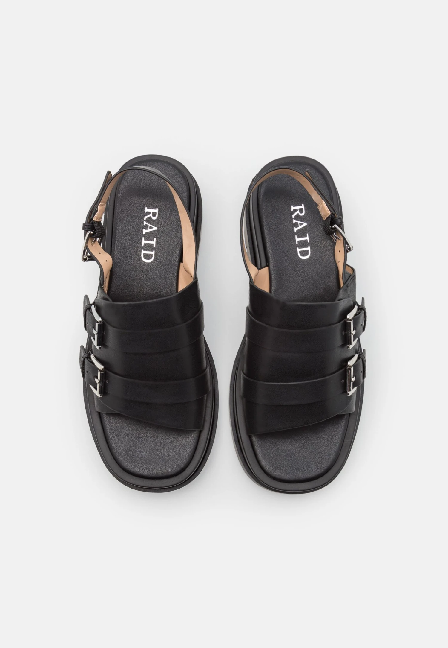 Raid Arisa - Platform Sandals - Black 6 Raid Arisa - Platform Sandals - Black - Image 6