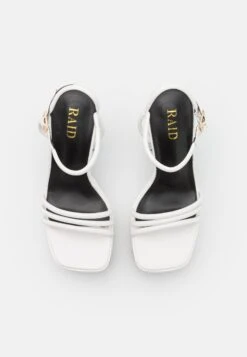 Raid Gisela - High Heeled Sandals - White -Raid Shoes Shop 652c3f7b16fa41f59819852af721c24e