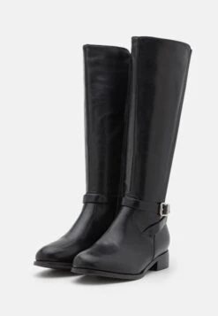 Wide Fit Cynzia - Cowboy/Biker Boots -Raid Shoes Shop 653719dbac40459585ca038b2ba2533f