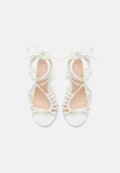 Raid Ishita - High Heeled Sandals - White -Raid Shoes Shop 6dae2da2eff24936bbb8ff753aa4655e