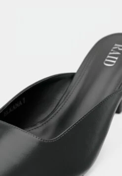 Raid ELKANA - Heeled Mules - Black -Raid Shoes Shop 6eabbd5cd2b84d7699ff1f3f1c843ab5