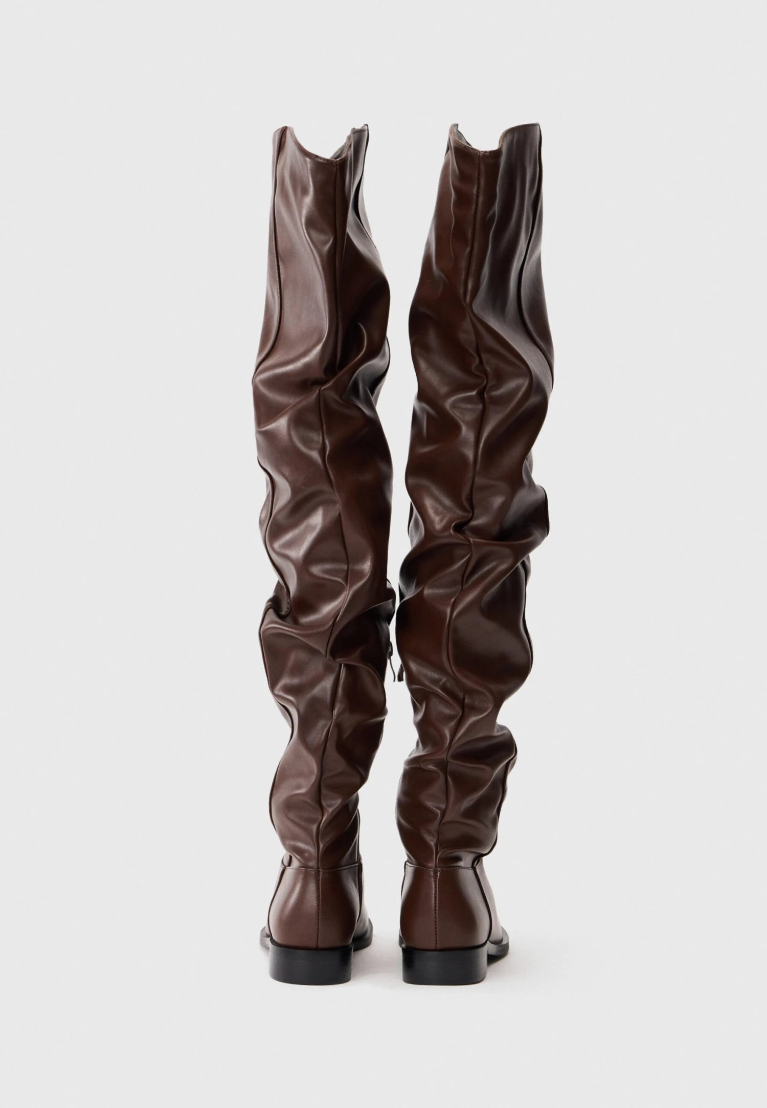 Raid JUSTICE - Over-the-knee Boots - Brown 3 Raid JUSTICE - Over-the-knee Boots - Brown - Image 3