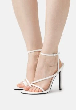 Raid Benita - T-Bar Sandals - White