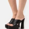 Raid Malishka - Heeled Mules - Black