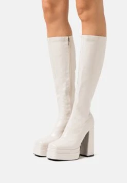 Raid Oriel - Platform Boots - Off White