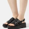 Raid Arisa - Platform Sandals - Black