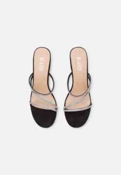 Raid Accalia - Heeled Mules - Black -Raid Shoes Shop 7c4166a441d843179db82aea79ffac99