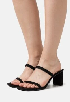 Raid Kirby - Heeled Mules - Black