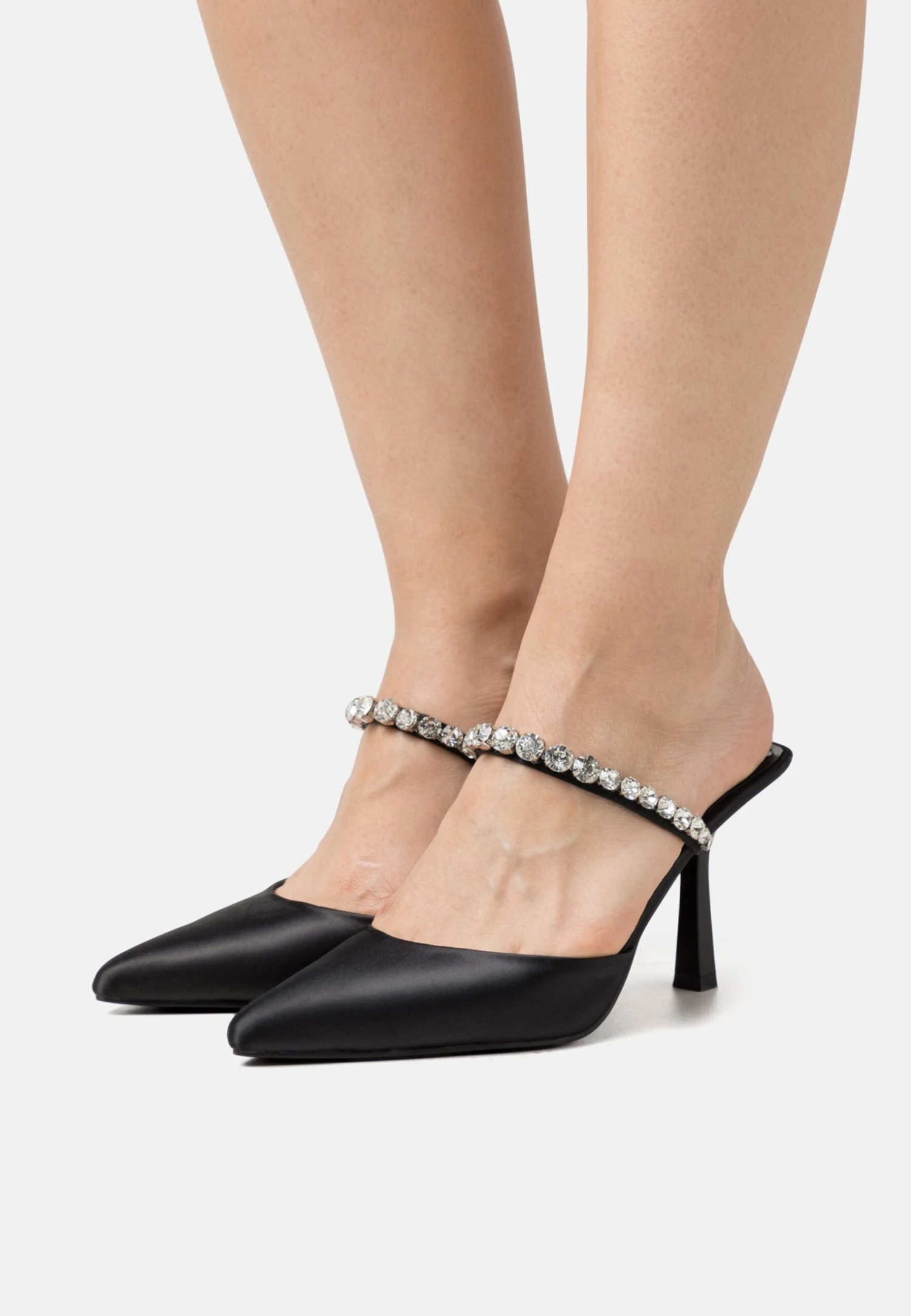 Raid Volvic - Heeled Mules - Black 1 Raid Volvic - Heeled Mules - Black