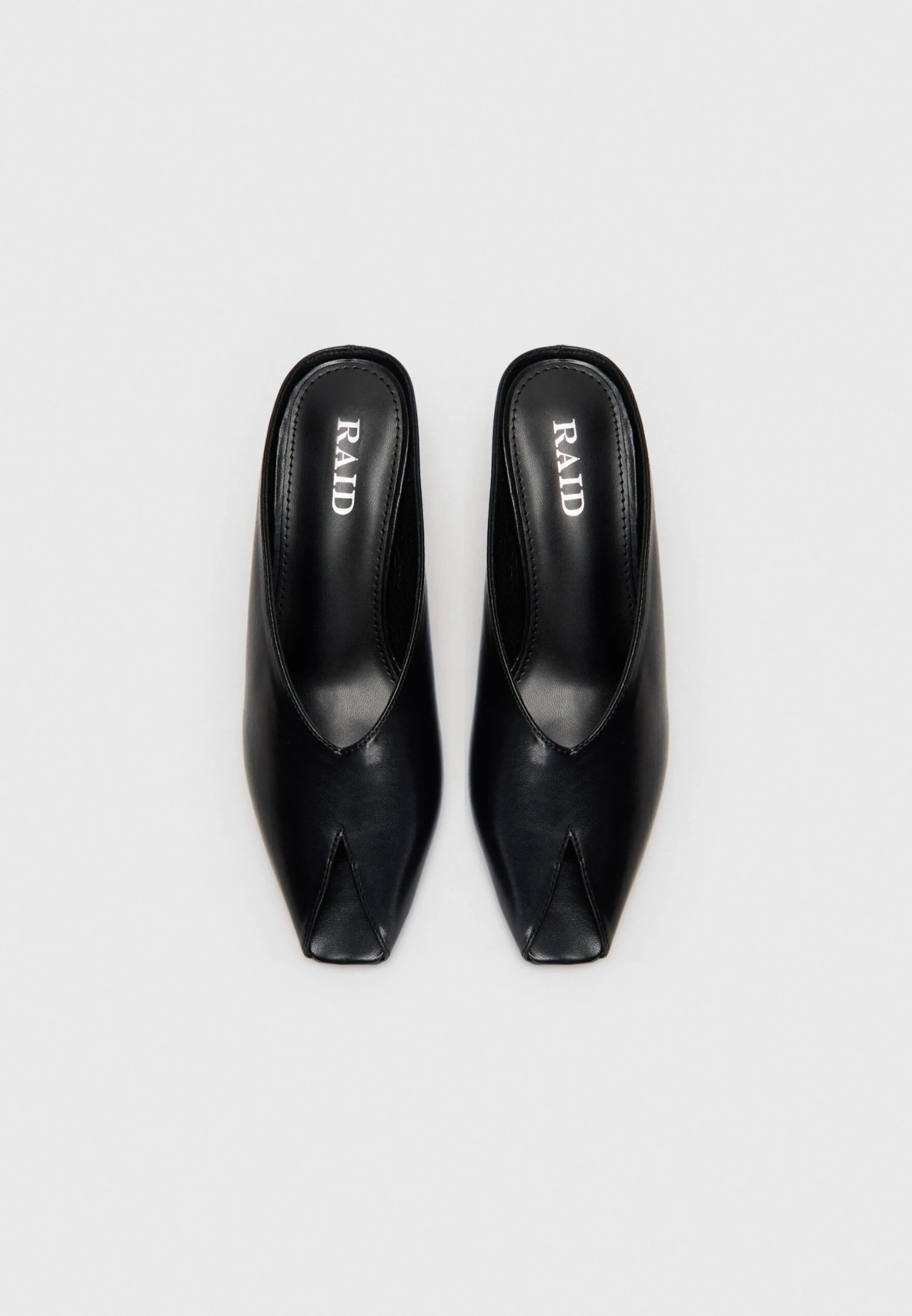 Raid ROSHELL - Heeled Mules - Black 4 Raid ROSHELL - Heeled Mules - Black - Image 4