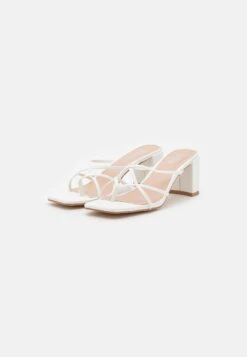 Raid Stephany - T-Bar Sandals - White -Raid Shoes Shop 8e267924758f492f8c27f266e5d75057