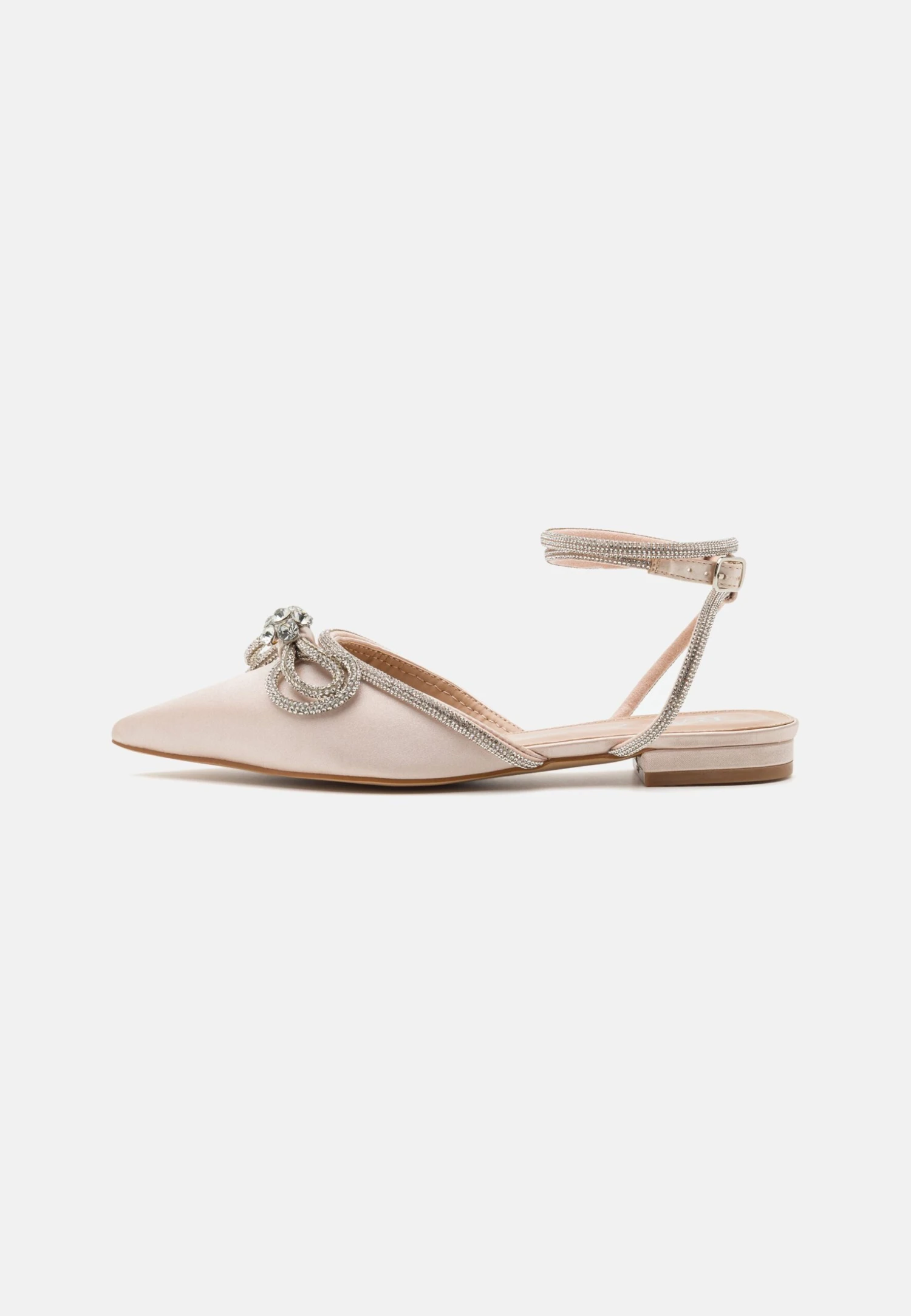 Raid Armell - Ankle Strap Ballet Pumps - Nude 2 Raid Armell - Ankle Strap Ballet Pumps - Nude - Image 2
