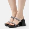 Raid Aiman - Heeled Mules - Black