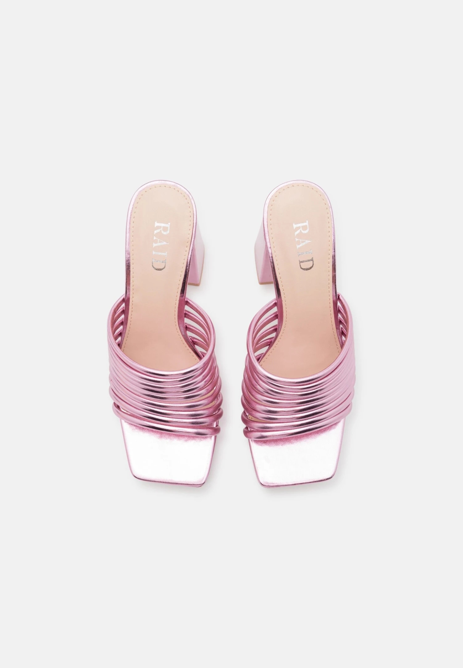 Raid Stella - Heeled Mules - Pink 6 Raid Stella - Heeled Mules - Pink - Image 6