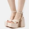 Raid Zaina - Platform Sandals - Nude