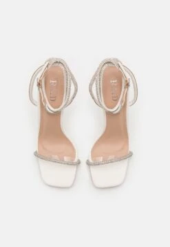 Raid Emberly - High Heeled Sandals - White -Raid Shoes Shop 9d897ec474a4440ea84b33d0ba96d794