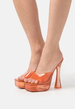 Raid Daryl - Heeled Mules - Orange