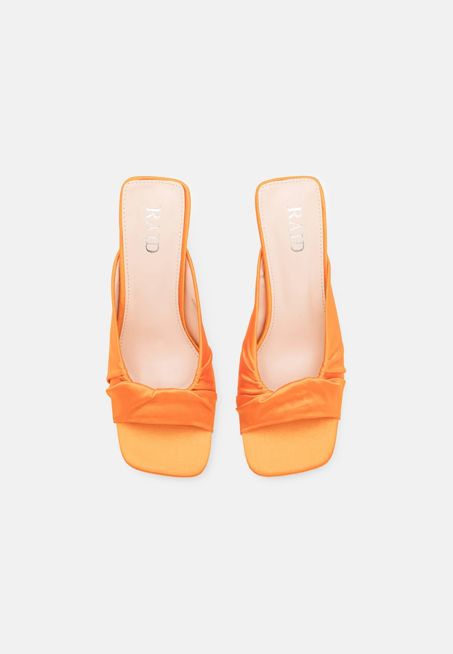Raid Adela - Heeled Mules - Orange 6 Raid Adela - Heeled Mules - Orange - Image 6