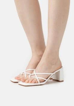 Raid Stephany - T-Bar Sandals - White