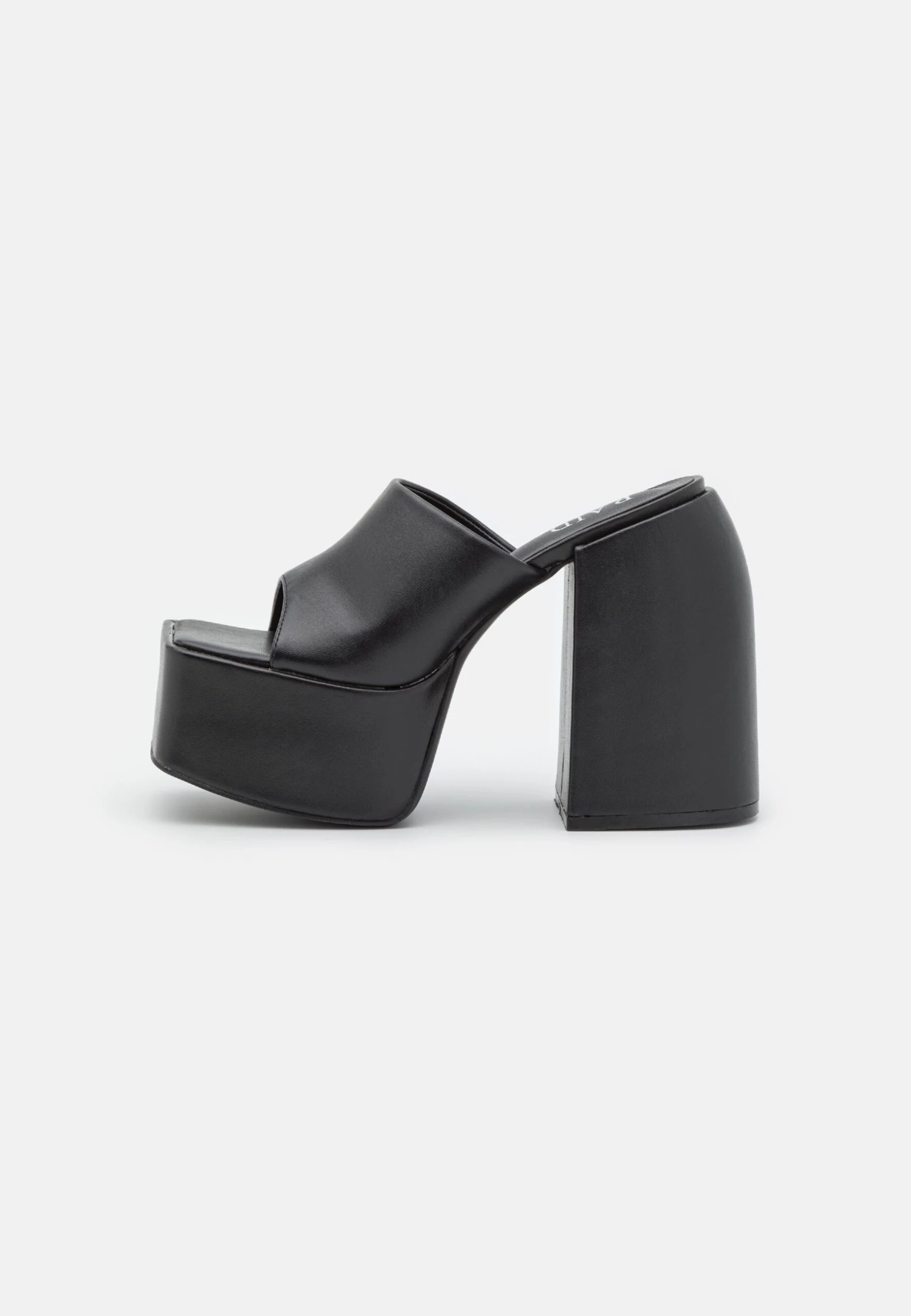 Raid Bina - Heeled Mules - Black 2 Raid Bina - Heeled Mules - Black - Image 2