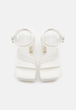 Raid Zaina - Platform Sandals - White -Raid Shoes Shop ab1f7b9242a14f4ca73c041d50c324c8