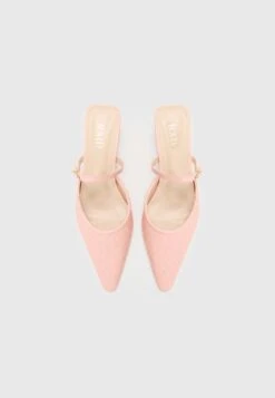 Raid AJORE - Heeled Mules - Pink -Raid Shoes Shop b5bd711b68f644e4b723a758ac0b51d2