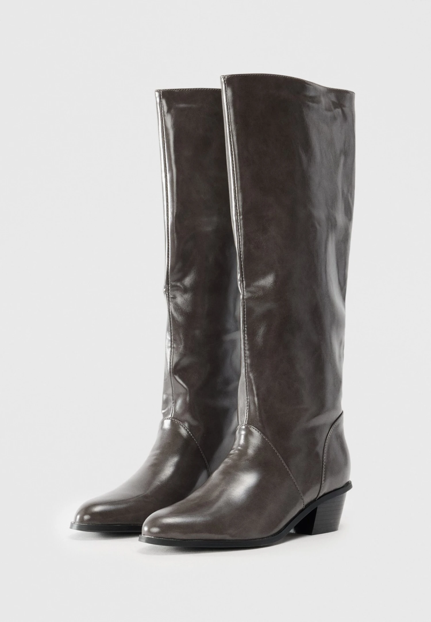 Raid REEONA - Boots - Grey High Shine 2 Raid REEONA - Boots - Grey High Shine - Image 2