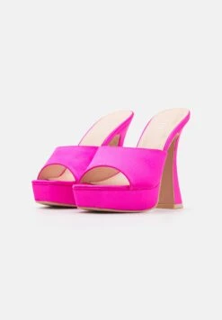 Raid Estee - Heeled Mules - Pink -Raid Shoes Shop bb41c14fa1cb4a5aaec766574053664f