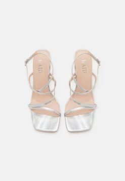 Raid Naveena - High Heeled Sandals - Silver -Raid Shoes Shop bc5337bbec074ecda4b73b24a573b40d