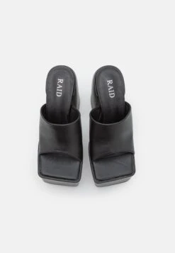 Raid Bina - Heeled Mules - Black 11 Raid Bina - Heeled Mules - Black -Raid Shoes Shop be338f4514b843dcb60247989594a7c0