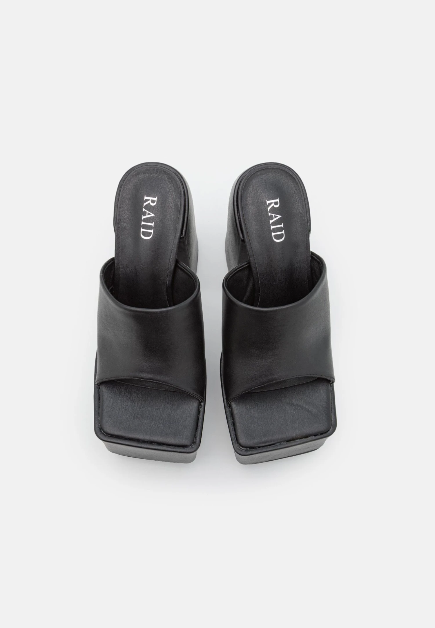 Raid Bina - Heeled Mules - Black 6 Raid Bina - Heeled Mules - Black - Image 6