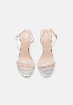 Raid Avani - High Heeled Sandals - Silver -Raid Shoes Shop be7462cee8bf4b09b573ba764fcc44dc