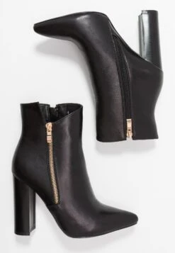 Raid Keyla - High Heeled Ankle Boots - Black -Raid Shoes Shop c05f118035b64bf4ac375803ee4eb630