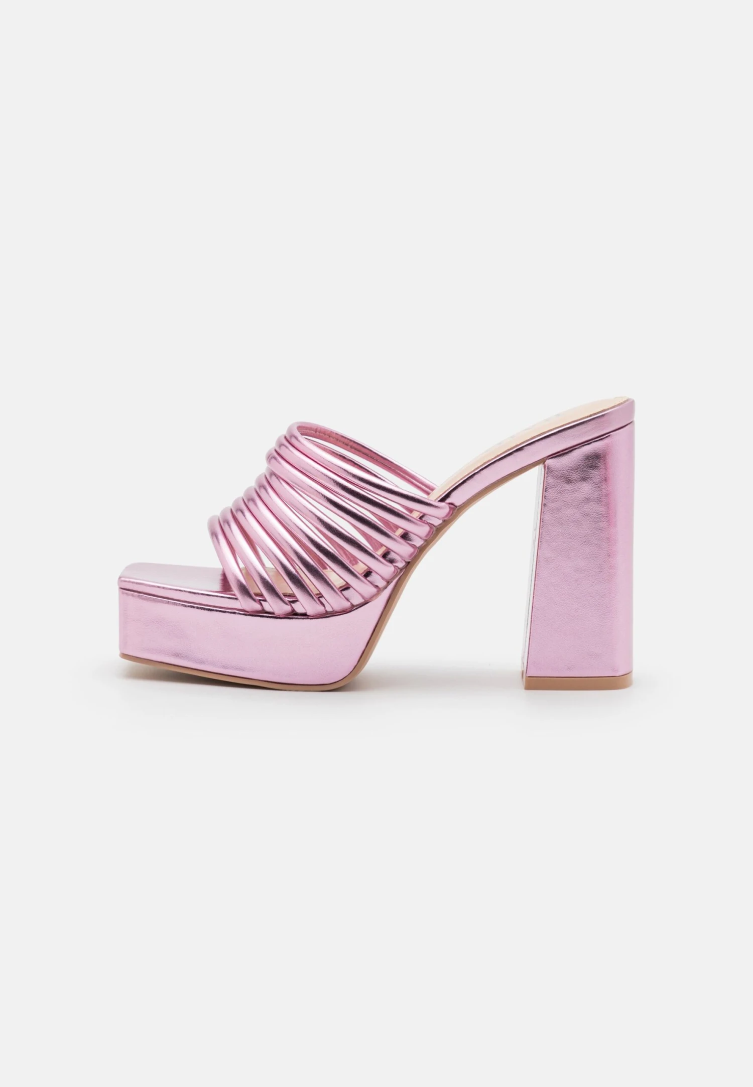 Raid Stella - Heeled Mules - Pink 2 Raid Stella - Heeled Mules - Pink - Image 2