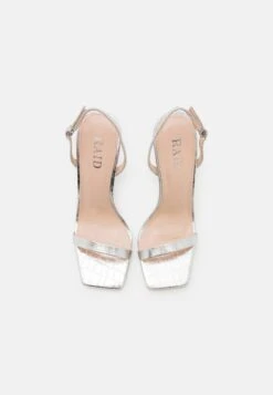 Raid Meryn - High Heeled Sandals - Silver -Raid Shoes Shop c1573a7f2c4e452ebaaab011cf22929e