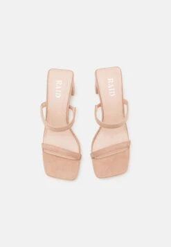 Raid Kirby - Heeled Mules - Nude -Raid Shoes Shop c3ade4c521904f81a6ab1ee01b0298bc