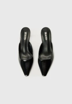 Raid AARNA - Heeled Mules - Black -Raid Shoes Shop cb81b8ee596c4805bcde1d12a83d9791