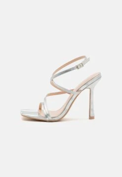 Raid Naveena - High Heeled Sandals - Silver -Raid Shoes Shop cd61d703d9d347c2bab19e66351a4fc4