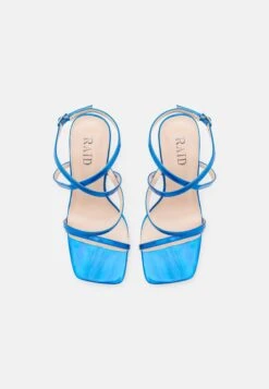 Raid Naveena - High Heeled Sandals - Blue -Raid Shoes Shop d05e6d71a5134c418f4e541a9c60df3c