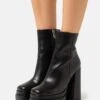 Raid Jadine - High Heeled Ankle Boots - Black