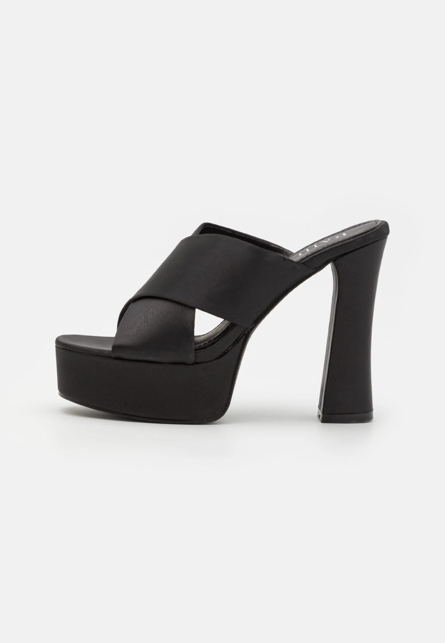 Raid Malishka - Heeled Mules - Black 2 Raid Malishka - Heeled Mules - Black - Image 2
