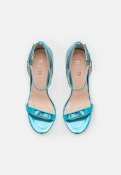 Raid Reagan - High Heeled Sandals - Blue -Raid Shoes Shop d24976139bea4c3f953cf9d0bfd9b425