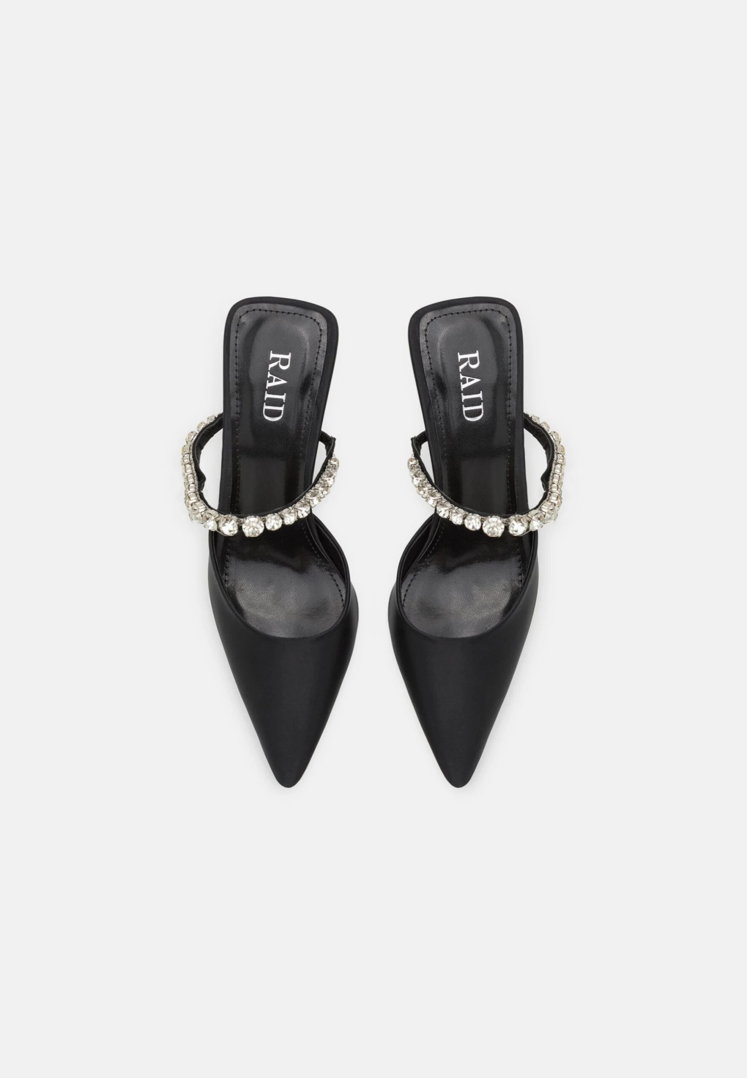 Raid Volvic - Heeled Mules - Black 6 Raid Volvic - Heeled Mules - Black - Image 6