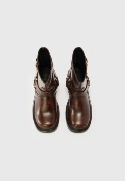 Raid Cowboy/biker Ankle Boot - Brown 10 Raid Cowboy/biker Ankle Boot - Brown -Raid Shoes Shop d5f6bf9c91b0432388b18405d66dfdb9