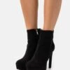 Raid Chandler - High Heeled Ankle Boots - Black