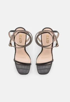 Raid Elixen - High Heeled Sandals - Black -Raid Shoes Shop e19d9e02bb574b1594724462f7b91a63
