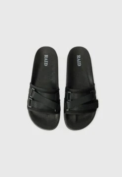 Raid MORRIS - Pool Slides - Black -Raid Shoes Shop e4a4361101ef4e6c8996552361b2d4d0