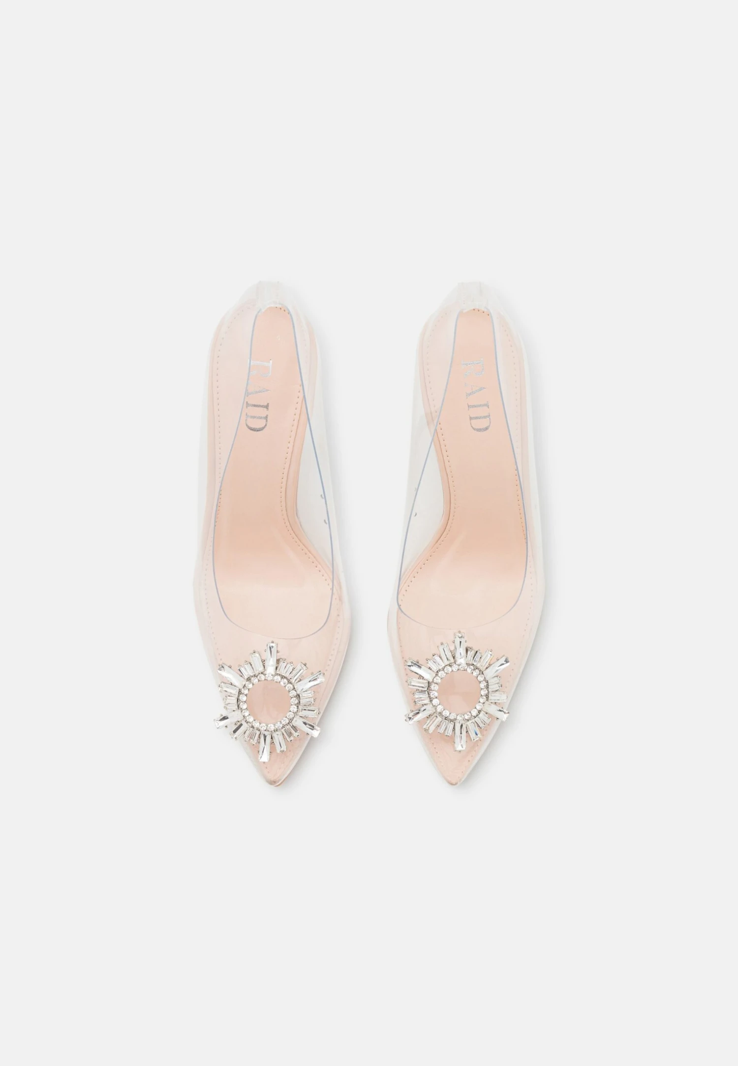 Raid Classic Heels - Clear/Nude 6 Raid Classic Heels - Clear/Nude - Image 6